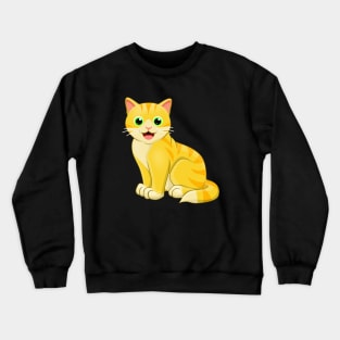 ORANGE CAT Crewneck Sweatshirt